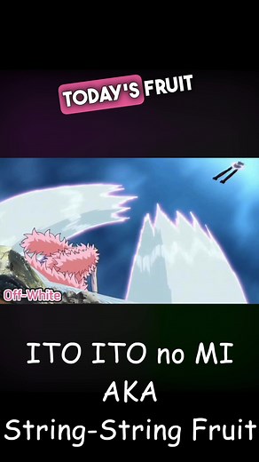 Wlecome to a daily dose of devil fruits. This time were covering Doflamingo’s string string fruit. #anime #fyp #onepiece #luffy #op #captions #informative
