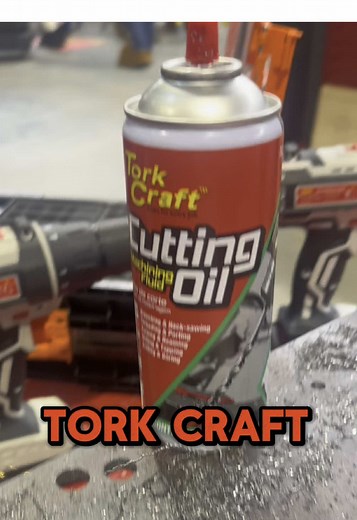 Tork Craft Cutting Oil for Easy Metal Drilling