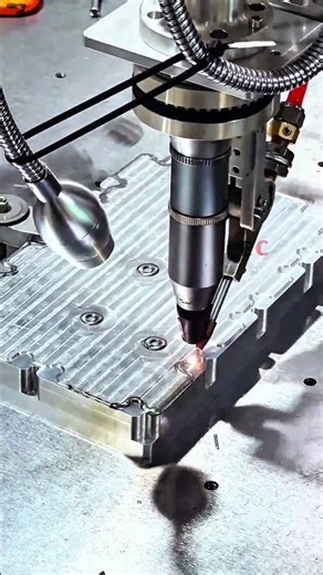 Advanced Robotic Laser Welding for High-Precision Industrial Manufacturing Applications #wenglor