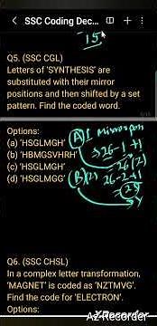 SSC Coding-Decoding Tricks in 60 Seconds! #Shorts