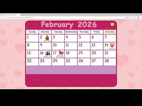 Starfall Daily Calendar - February 21, 2026