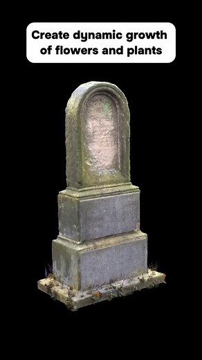 KIRI Engine - 3D scanner app on Instagram: "Learn how to create a cool flower effect in Blender in just one minute." in just one minute :D #blender #tutorial #3dscan #kiriengine #3dmodel"