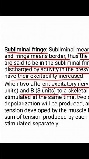 Subliminal fringe