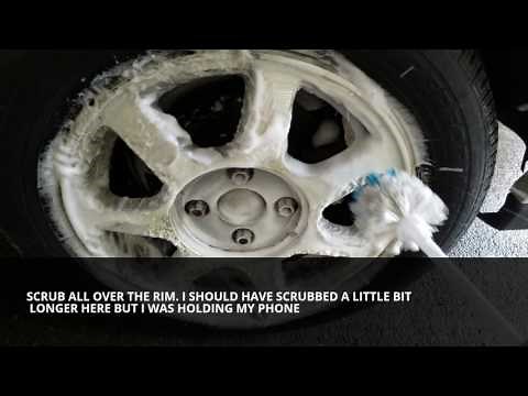 Using Oven Cleaner To Clean Rims