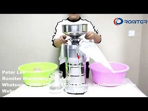 Automatic Soya Bean Milk Grinding and Separating Machine