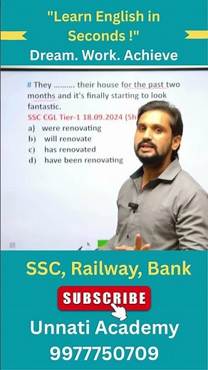 Learn English for SSC CGL, CHSL & MTS 6 | Best SSC Coaching in indore #ssc #ssccgl #sscgd #sscchsl