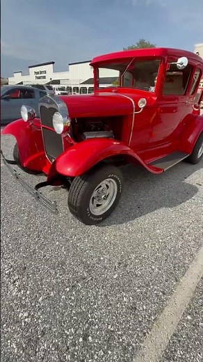 1930 Ford Model A Coupe small block V8 #automobile #classiccars #hotrod