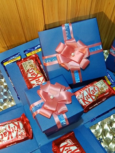 Chocolate Explosion Box DIY Craft