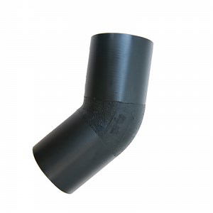 [Hot Item] HDPE Pipe Fitting 45 Degree Elbow HDPE Pipes Fittings PE HDPE Pipe