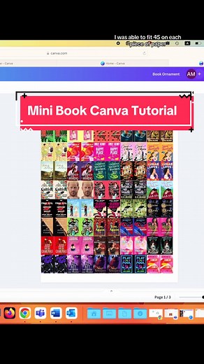 Mini Book Canva Tutorial