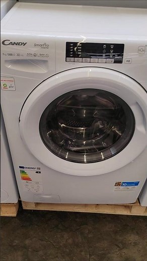 Candy smart pro inverter 7 kg 1200 rpm slim washing machine short overview (my dream machine!)