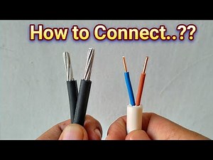 TEKNIK/CARA MENYAMBUNG KABEL LISTRIK YANG BENAR/MENYAMBUNG KABEL NYM DENGAN KABEL TWISTED