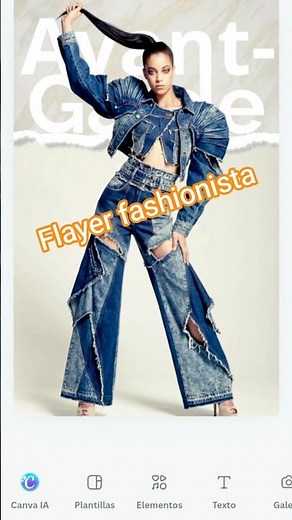 How to make an easy fashionista flyer in #canva #tutorial #tips #canvadesign