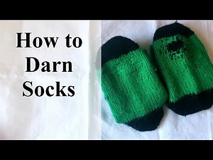 How to Darn Socks