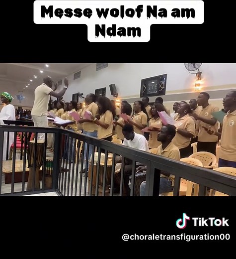 Messe Wolof Na am Ndam: Chorale Catholique Sénégalaise TikTok Challenge