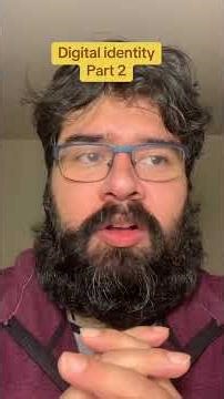 L’avantage de l’Identité numérique #digitalidentity #digitalsovereignty #privacy #cybersecurity #fr