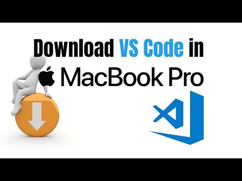 How To Install VS ( Visual Studio) Code on MacBook Pro