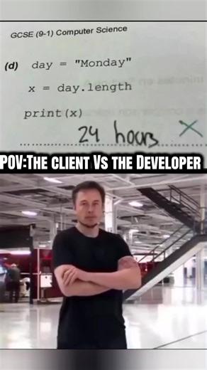 This is the perfect example of what happens when the Product Manager writes vague requirements. The Code: The technical requirement. The Answer: What the user actually expects. The Lesson: Always name your variables better! dayName vs dayDuration. Who is actually at fault here? #TechLife #ClientProbelms #TechHumor #Programming #CleanCode