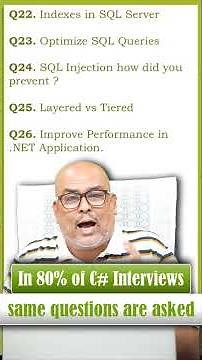 C# Interview Secret: 80% Questions Are Repeated | Crack .NET Interviews Faster