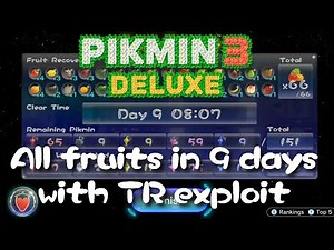 Pikmin 3DX - All Fruits Speedrun in 9 days (first ever)