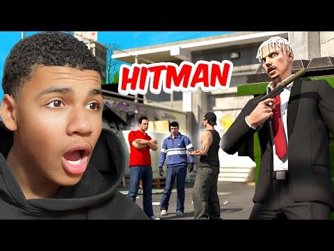 I Have To TAKE OUT A GANG As HITMAN 🎯(GTA RP)