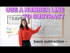Use A Number Line To Subtract