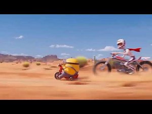 Minion riding bicycle video meme