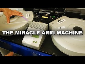 amazing ARRI machine turns digital into motion picture film .... from my visit to Cinelab London
