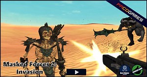 Masked Forces 2: Invasion - Spiele die kostenlos bei PacoGames.com!