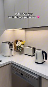Finally got my dream kitchen look — matching appliances and all. Featuring the Tough by Tough Mama collection. Sarap sa mata, sarap gamitin! | Tough Mama Appliances