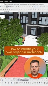 How to create your own object in Archicad?