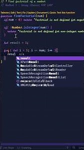 JavaScript Interview Logic Factorial in 60 Seconds #coding