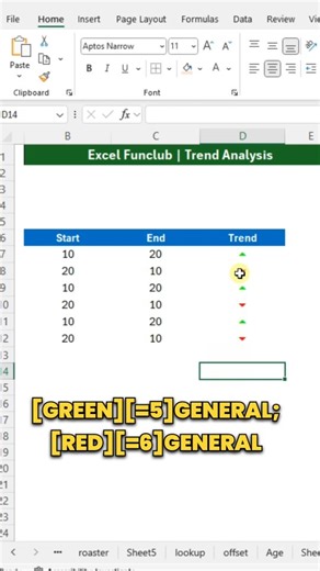 MS Excel - Funclub | Abdul on Instagram: "Stop wasting time like this in Excel ‼️Trend analysis trick in Excel Excel tips and tricks #exceltips #exceltricks #exceltutorial #explore"