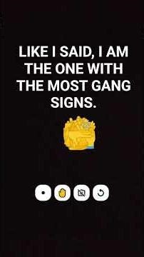 gang signs II #memes