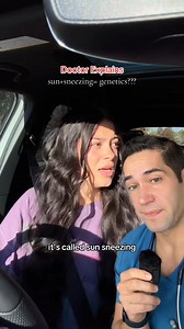 1M views · 7.6K reactions | Are you a sun sneezer? #sneezing #sun #allergic #genetics #explained #sunsneezing #interesting | Doctor Myro | Facebook