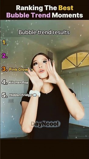 Ranking The Best Bubble Trend challenge moments ✨🧼 #shorts #bubbletrend #viral #challenge
