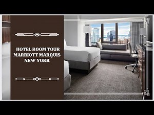 Marriott Marquis Hotel room tour #marriott #hotel #newyork