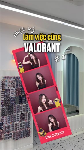 Đi chụp frame Wingman để lấy gift thui nhà mình ơii 🤍 #vlog #chaneodatspike #photobooth #contentcreator #valorant