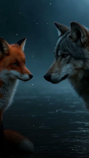Two Enemies Became Each Other's Everything #wolfandfox #shorts #emotional