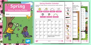 KS1 Spring-Themed Science Activity Booklet