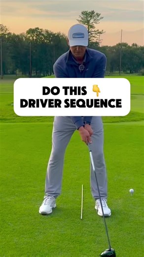 Are you starting out your driver swing the right way? Try doing this simple sequence as shown in this great video by @noahpgapro ⛳️Follow @noahpgapro for more golf tips and advice! Golf is hard enough! Let’s make it simple. ❤️ Follow @strokedoutgolf⁠ for great golf tips to help you improve all aspects of your game! 🔥⁠ Credit: @noahpgapro DM for removal request ( no copyright infringement intended ) . . #golf #golftips #golfswing #golflesson #driver