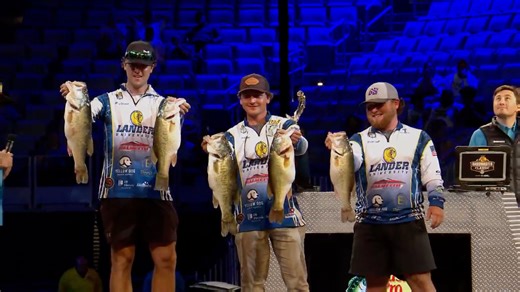 Anderson Jones takes the victory at the 2025 Strike King Bassmaster College Classic with 35 pounds, 9 ounces - Bassmaster