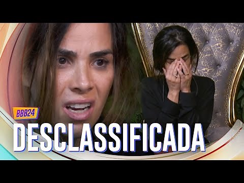 WANESSA CAMARGO É DESCLASSIFICADA DO BIG BROTHER BRASIL | BBB 24