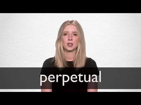 How to pronounce PERPETUAL in British English