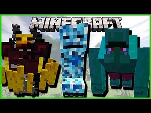 Minecraft - PRIMITIVE MOBS MOD | CAMOUFLAGE ARMOR, ROCKET CREEPERS & INTELLIGENT SKELETONS!!