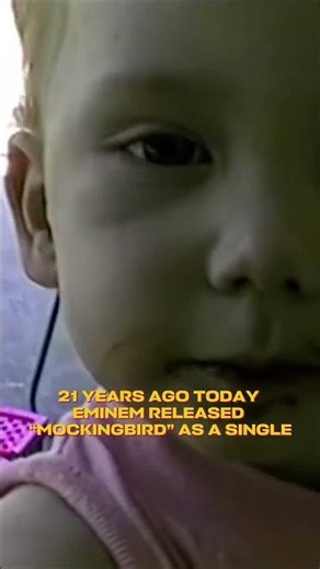 21 years ago today Eminem released “Mockingbird” as a single