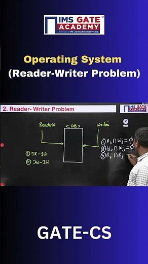 Operating System | Reader-Writer Problem #imsgateacademy
