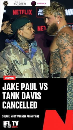 15K views · 11 reactions | JAKE PAUL VS TANK DAVIS IS OFF ‼️...