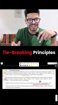 UPSC Tie-Breaking Principle Explained by Naman Sir #namansharmaiasacademy #ias