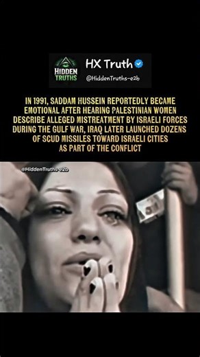 Saddam Hussein and the Scud Missile Attacks of 1991‼️